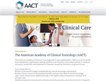 Tablet Screenshot of clintox.org